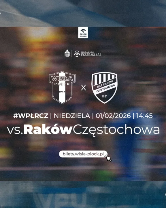 Rusza sprzedaż biletów na mecz z Rakowem! #WPŁRCZ
