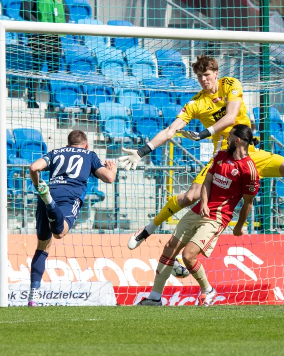 Koncert w pierwszej połowie i ŁKS pokonany!