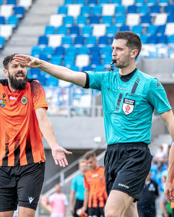 Łukasz Karski arbitrem #PGSWPŁ