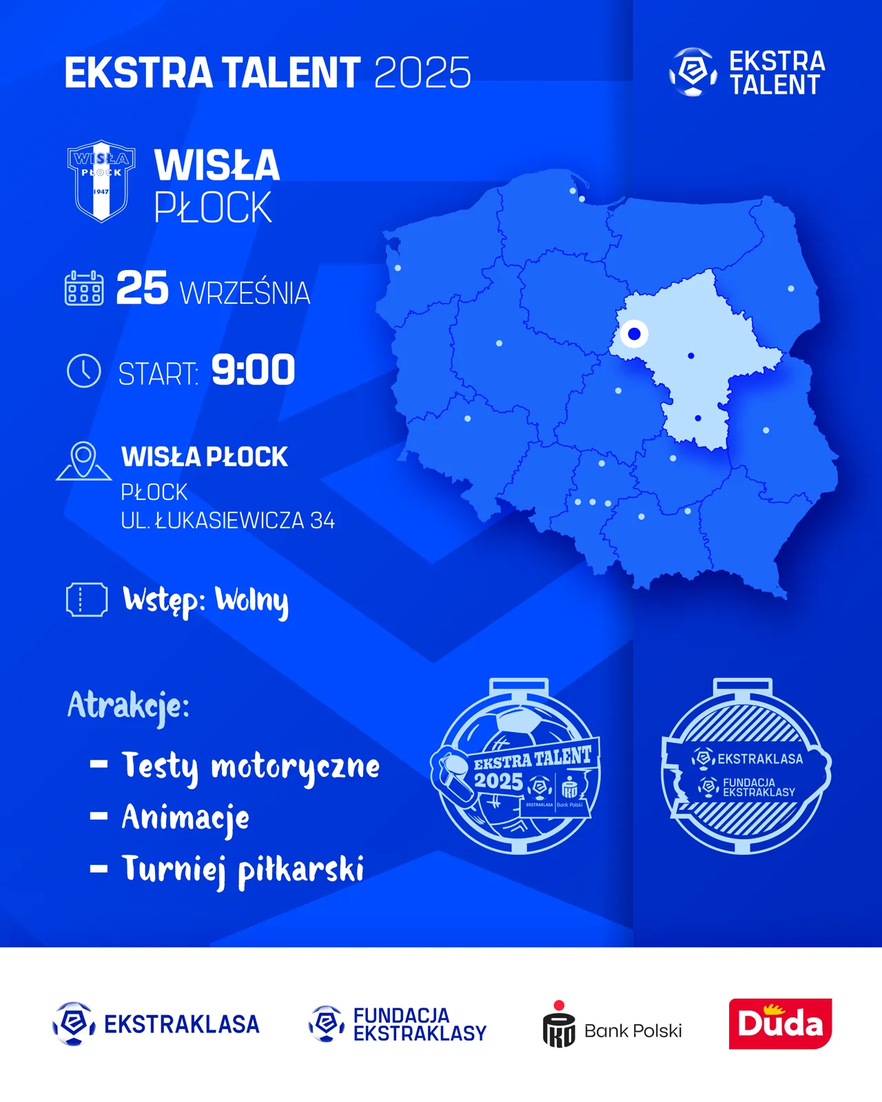 Plakat informacyjny o wydarzeniu 