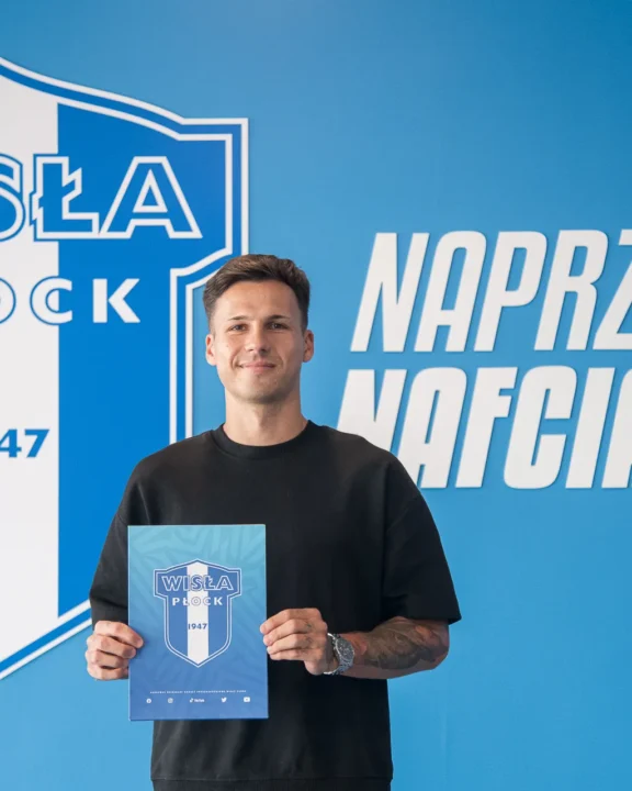 Jakub Głaz w Wiśle II Płock